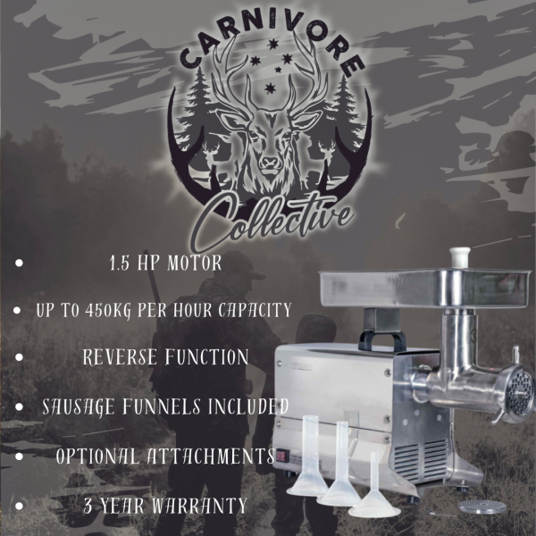 Carnivore Collective #32 Meat Mincer - 1.5hp