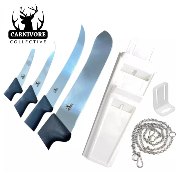 Carnivore Collective Quad Knife Butcher Set