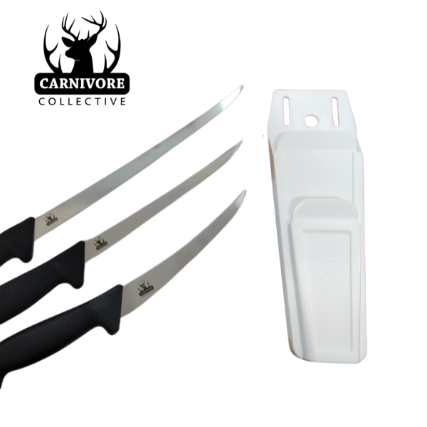 Carnivore Collective Triple Knife Fisherman Set