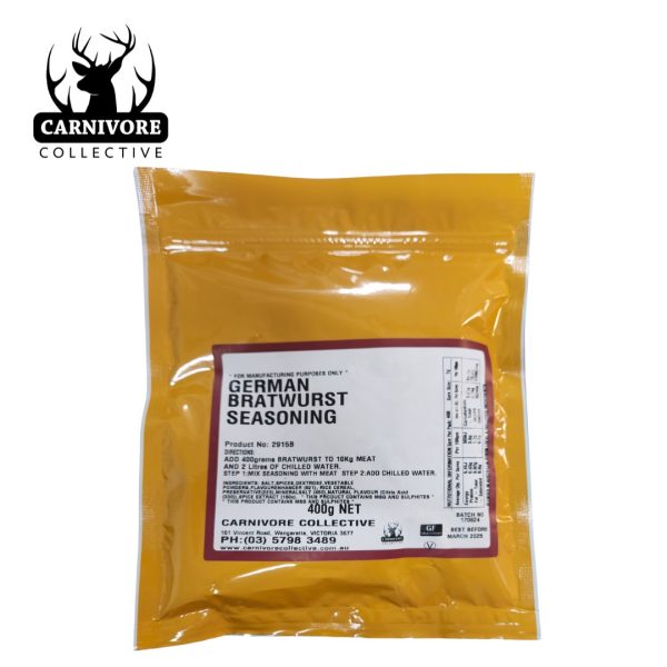 Carnivore Collective 400g German Bratwurst Sausage Seasoning